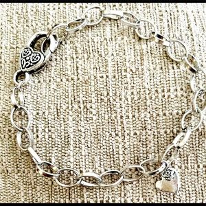 Heart charm bracelet!